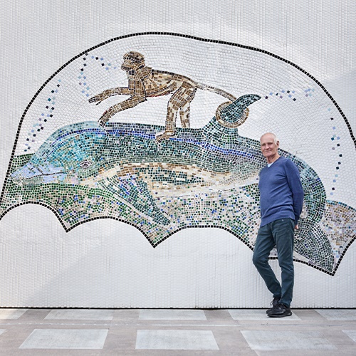 Famous sculptor's only mosaic to go to auction